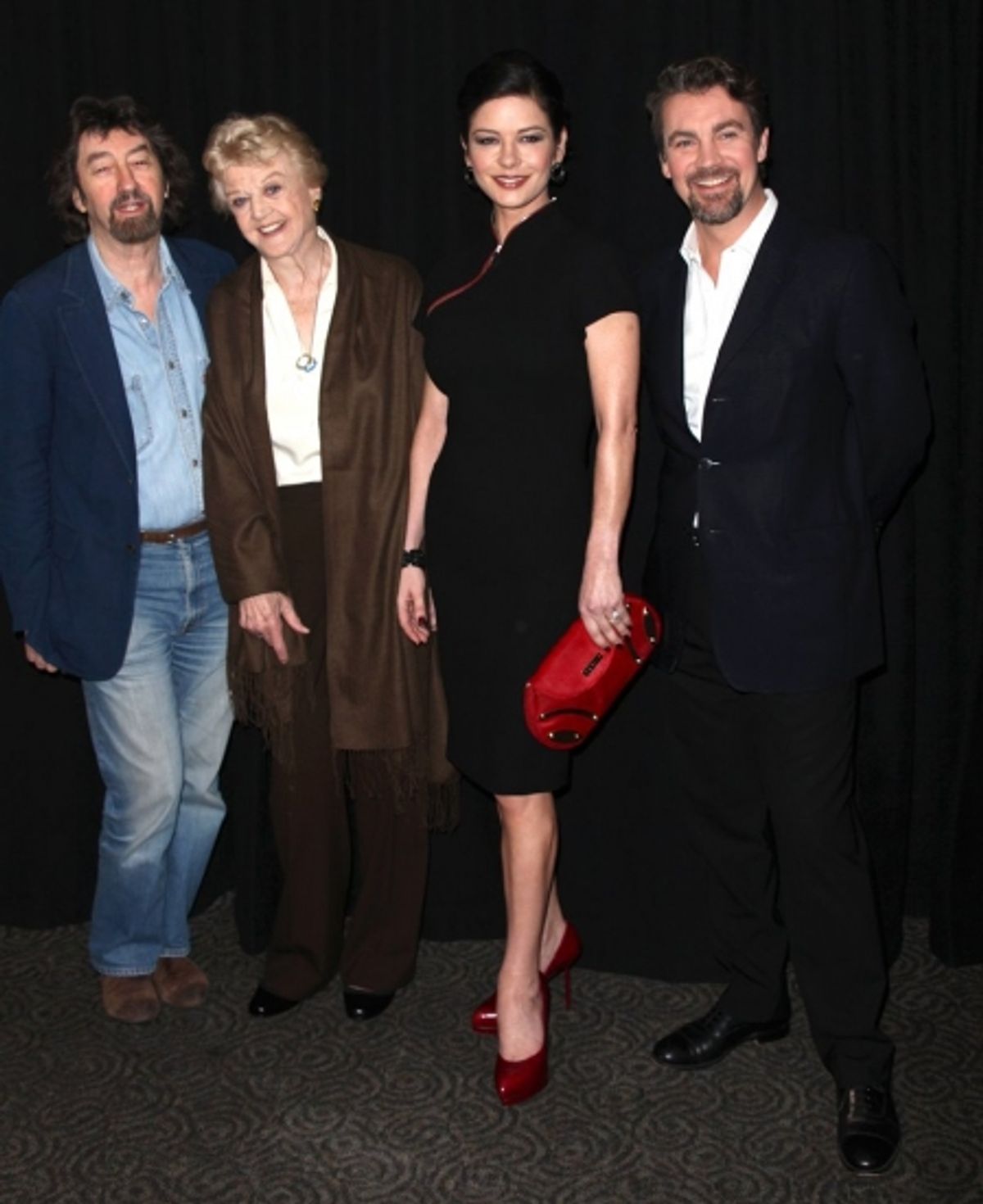 Trevor Nunn, Angela Lansbury, Catherine Zeta-Jones and Alexander Hanson at 