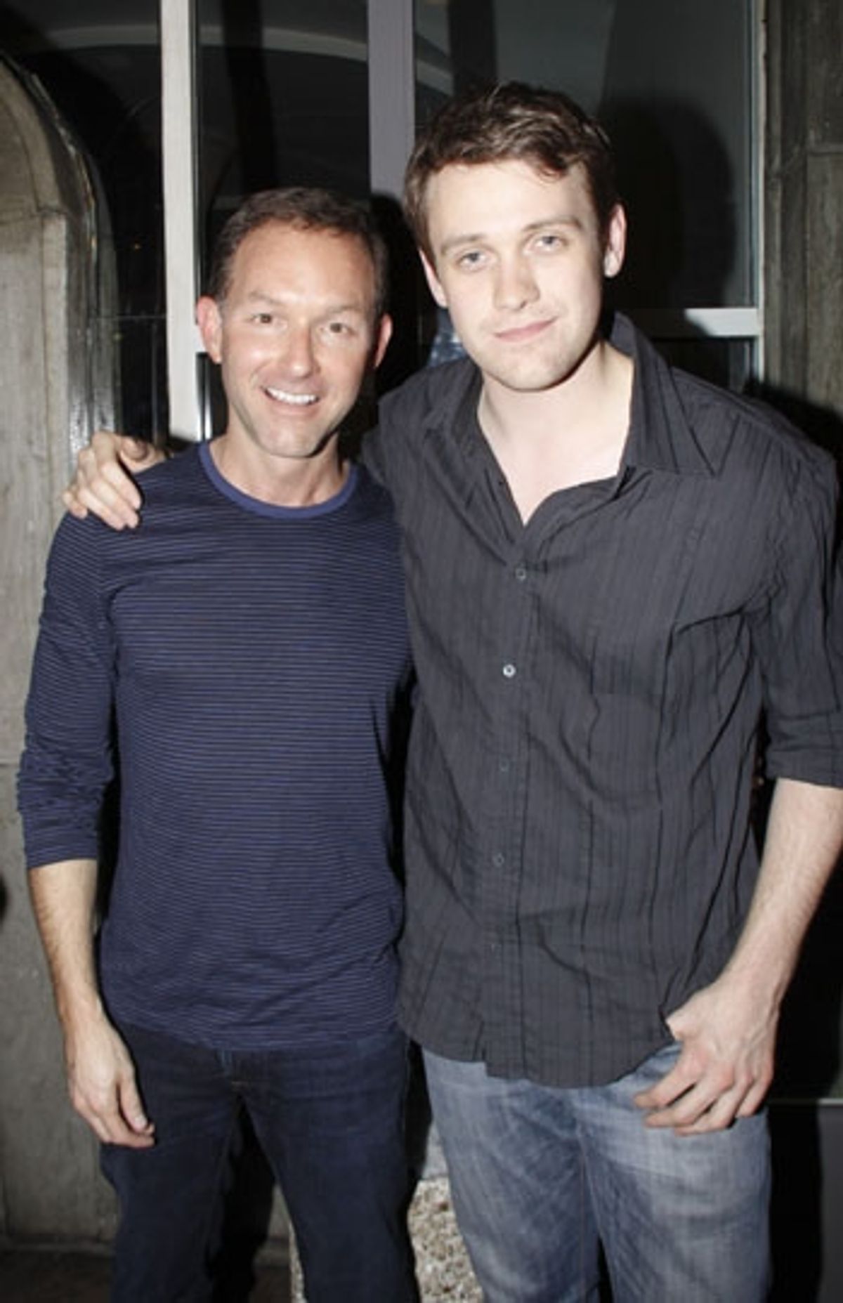 Dan Jinks and Michael Arden at Upright Cabaret at 