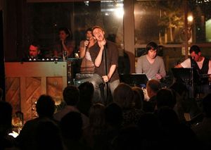 Michael Arden and his band at Upright Cabaret @ BroadwayWorld Michael Arden and his band at Upright Cabaret Photo