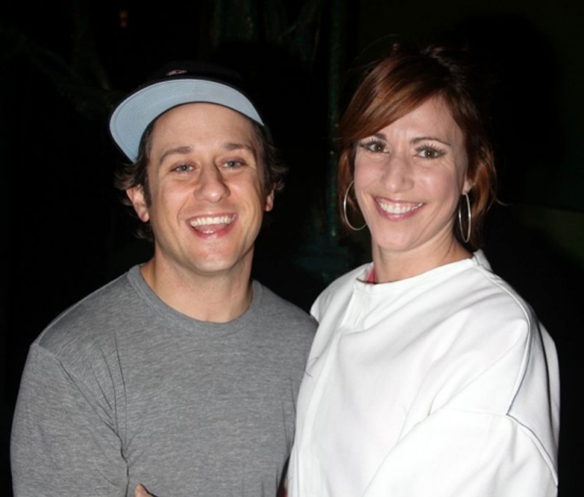 Christopher Fitzgerald and Lisa Gajda at 