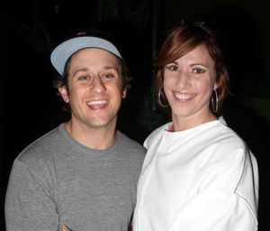 Christopher Fitzgerald and Lisa Gajda Photo