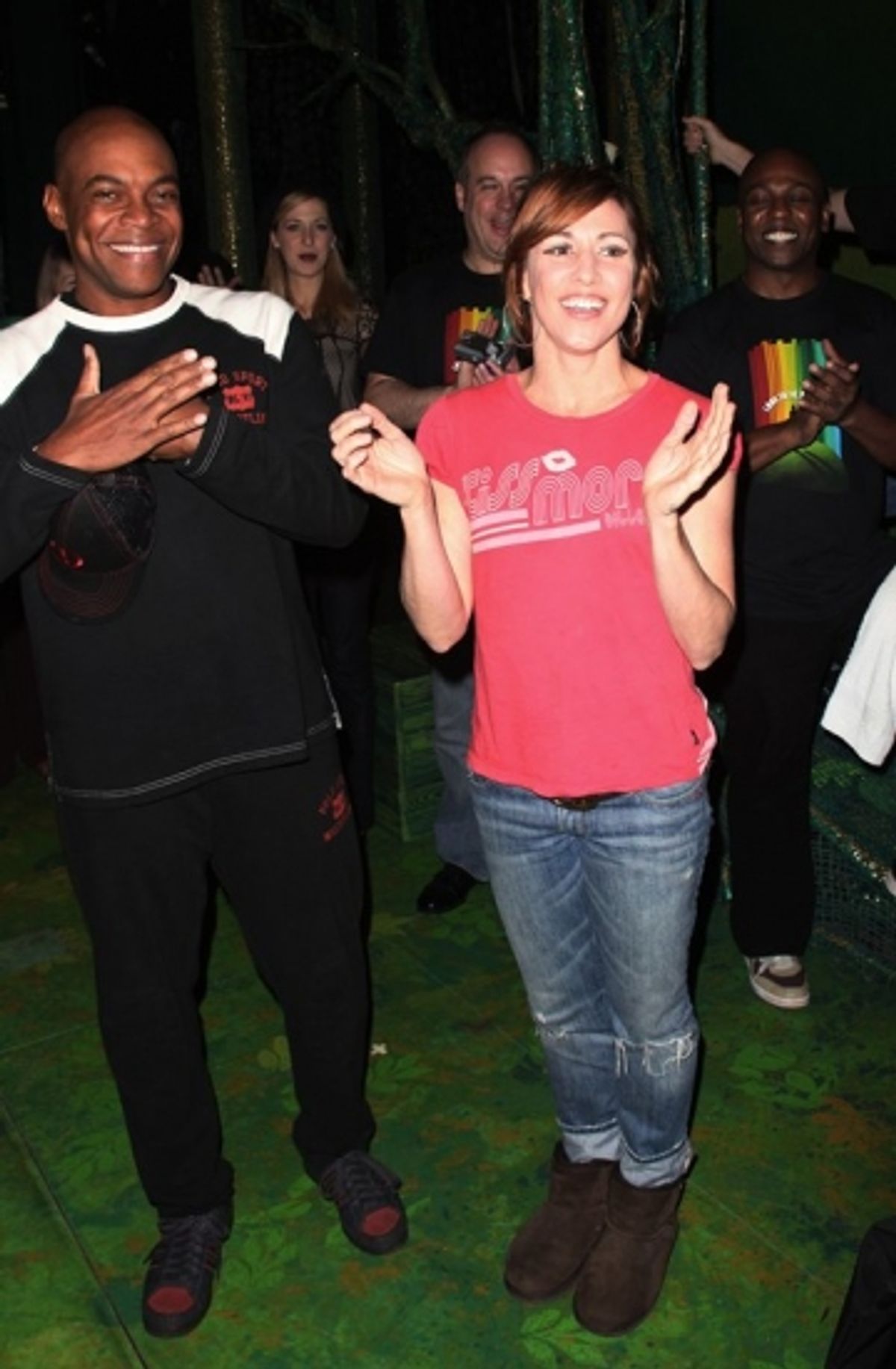 Devin Richards and Lisa Gajda at 