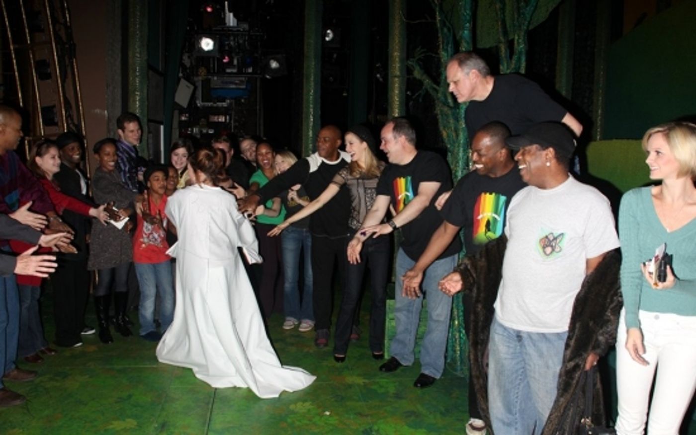 Photo Coverage: FINIAN'S RAINBOW's Big Opening Night  - The Gypsy Robe Ceremony!  Image