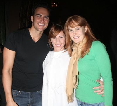 Cheyenne Jackson and Kate Baldwin Photo