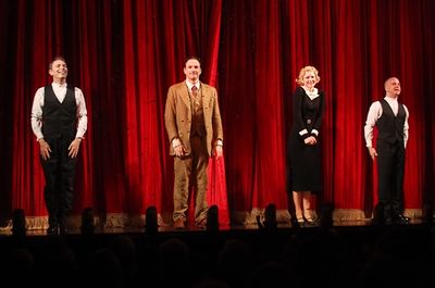 Arnie Burton , Sean Mahon, Jill Paice, and Jeffrey Kuhn Photo