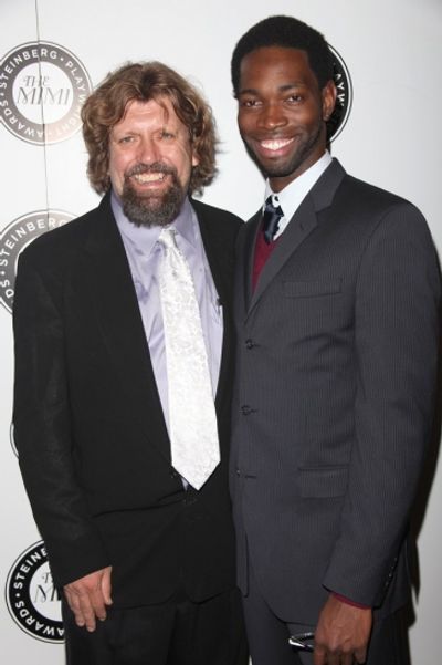 Oskar Eustis and Tarell Alvin McCraney Photo