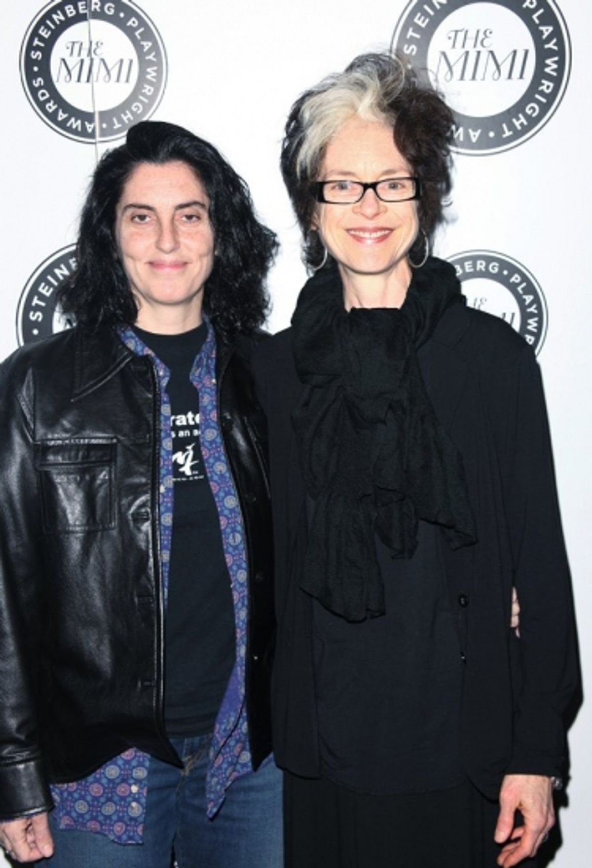 Tina Landau and Martha Lavey at The Harold and Mimi Steinberg Charitable Trust's 2nd Annual 'Mimi' Awards Ceremony