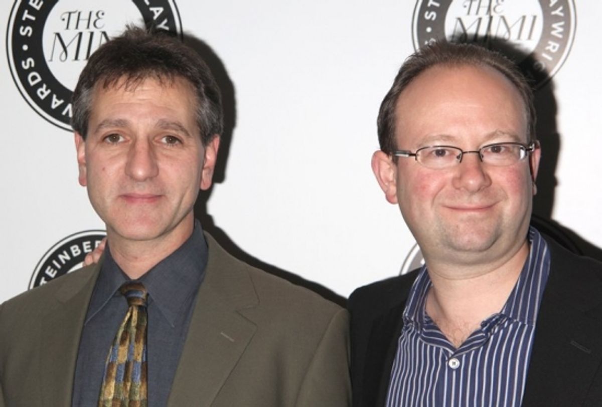 Elliot Fox and Andrew Leynse at The Harold and Mimi Steinberg Charitable Trust's 2nd Annual 'Mimi' Awards Ceremony