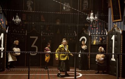 Elina Lowensohn , Willem Dafoe, Alenka Kraigher and the company Photo