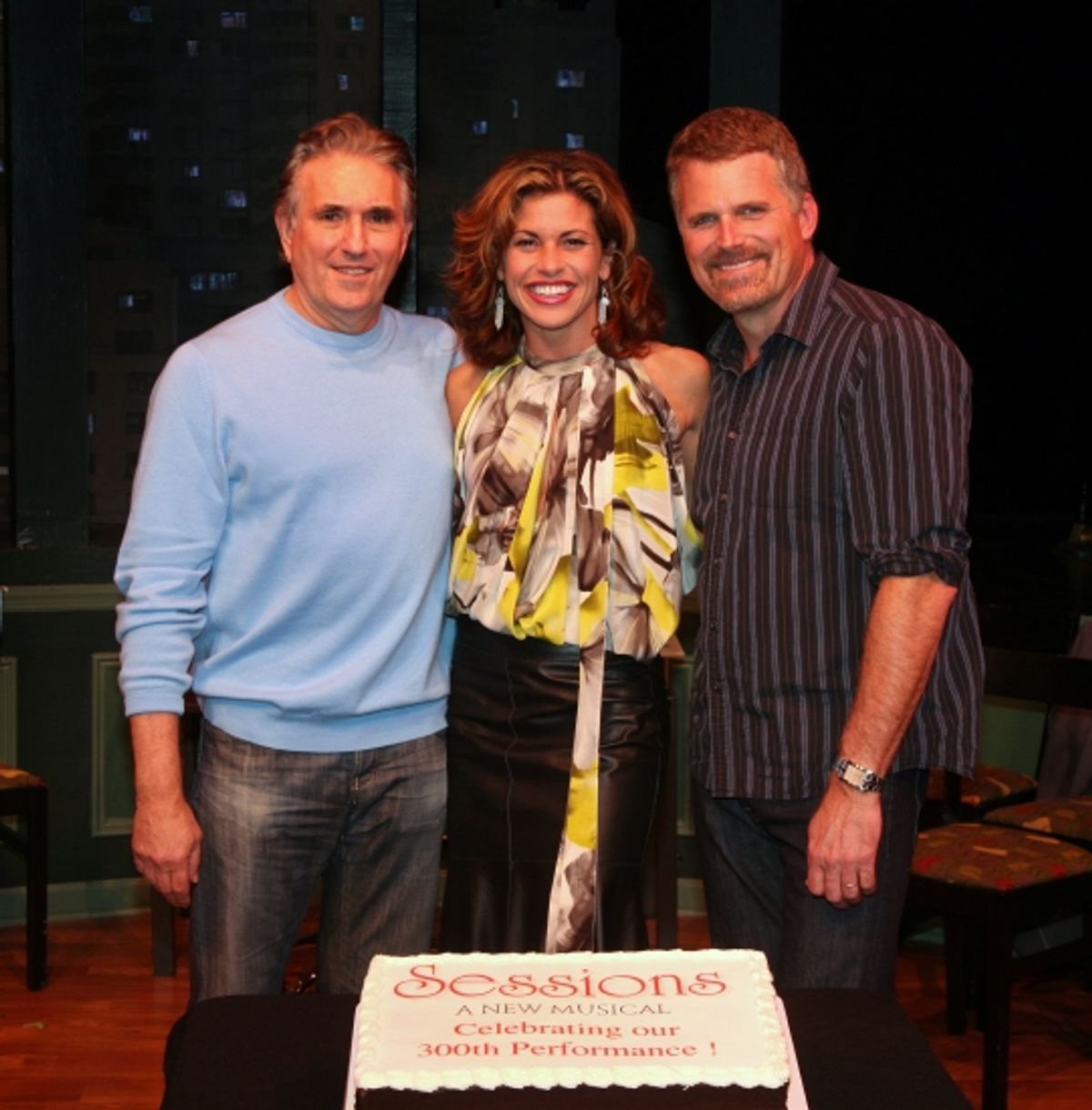 Al Tapper, Rachelle Rak and Robert Newman  at 