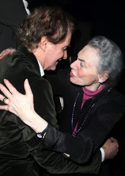 Kevin Kline and Marian Seldes Photo