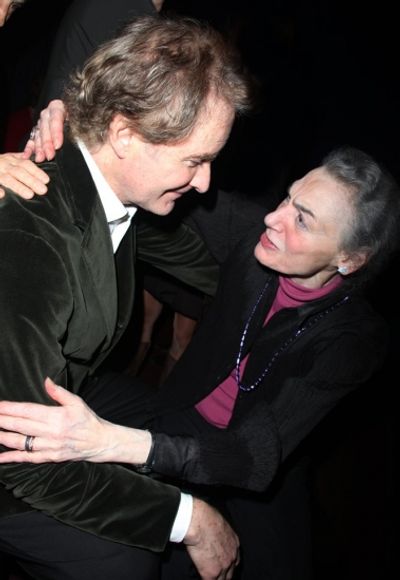 Kevin Kline and Marian Seldes Photo