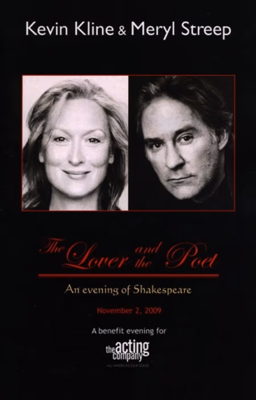 Photo Coverage: 'The Lover and the Poet' The Acting Company Benefit Performance  Image