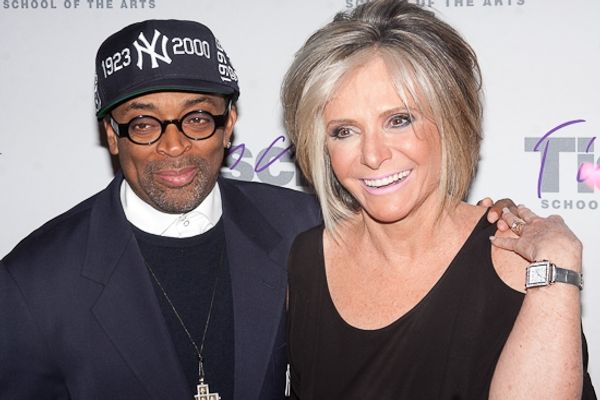Spike Lee and President of documentary and family programming for HBO Sheila Nevins Photo