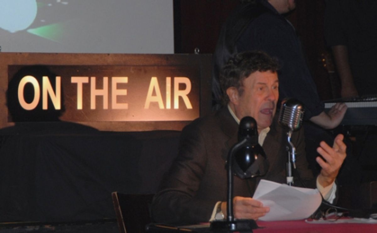 Cousin Bruce Morrow was our emcee  at 