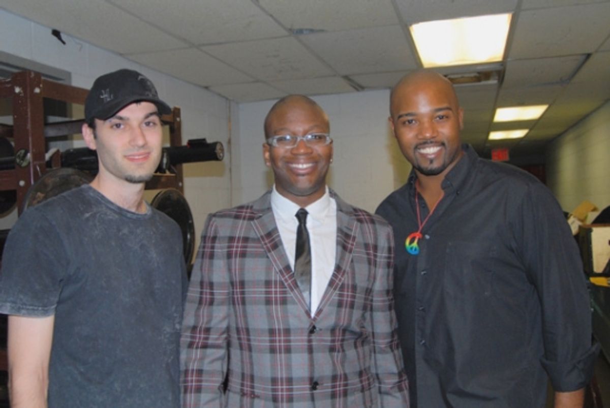 Matt Smith, Titus Burgess, Melvin Tunstall at 