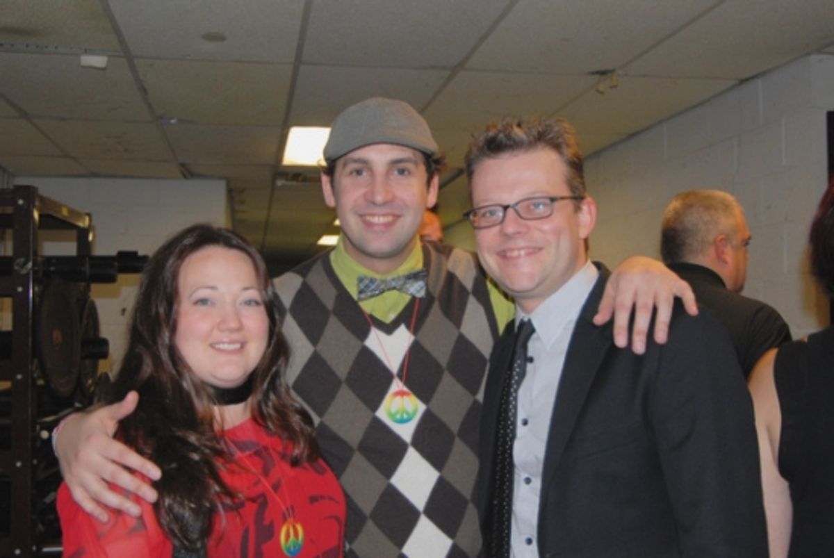 Kathy Deitch, Ben Cameron, and Jeremy Kushnier at 