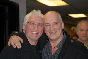 Steven Kehr and Donnie Kehr brothers and former bandmates in "Urgent" Photo