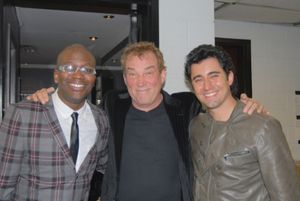 Titus Burgess, Des Mcanuff and John Lloyd Young Photo