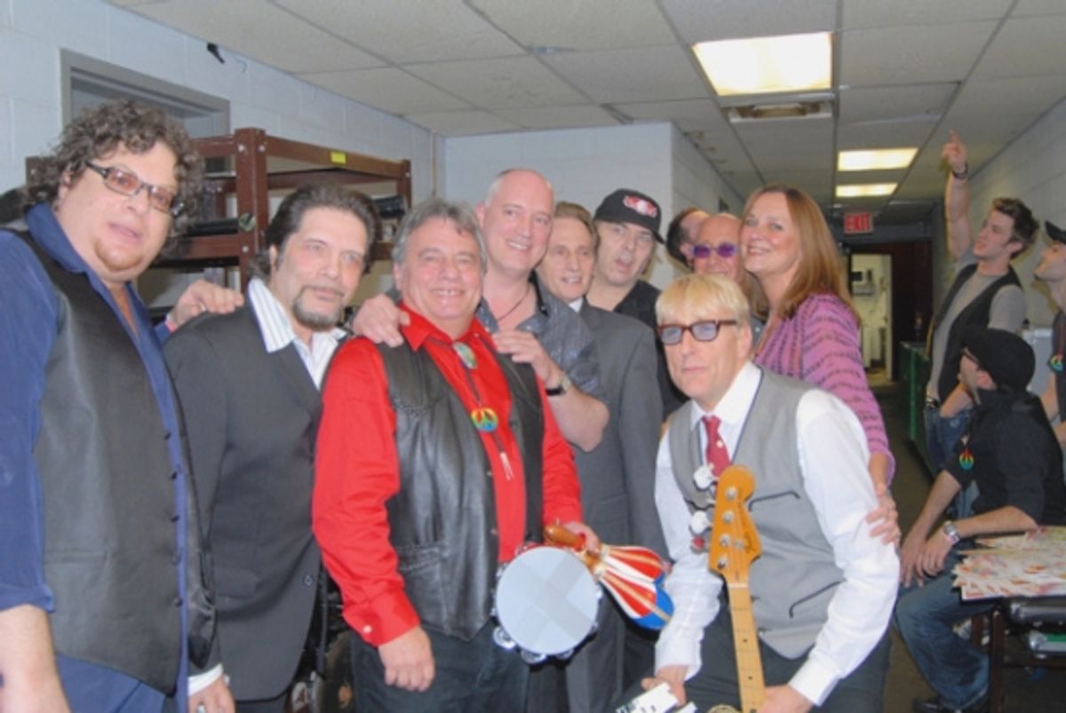 Ted Baker, Angel Rissoff, Eddie Brigati, Donnie Kehr, Gene Cornish, Paul Shaffer, Will Lee at 