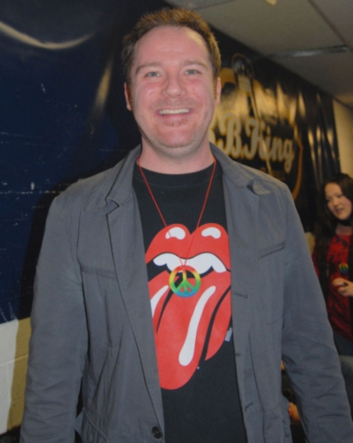 Sean Jeness at ROCKERS ON BROADWAY - Arrivals and Backstage