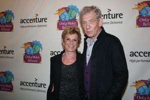 Dena Hammerstein and Sir Ian McKellen @ BroadwayWorld Dena Hammerstein and Sir Ian McKellen Photo