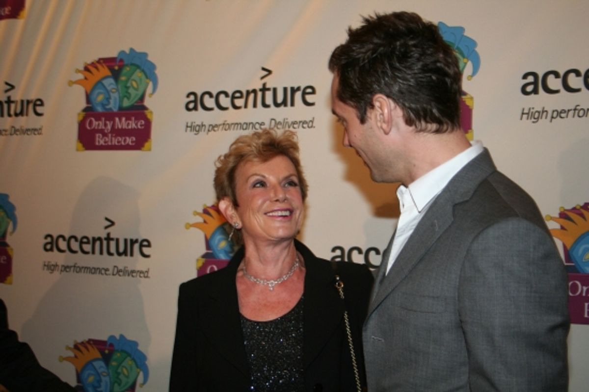 Dena Hammerstein and Jude Law at 