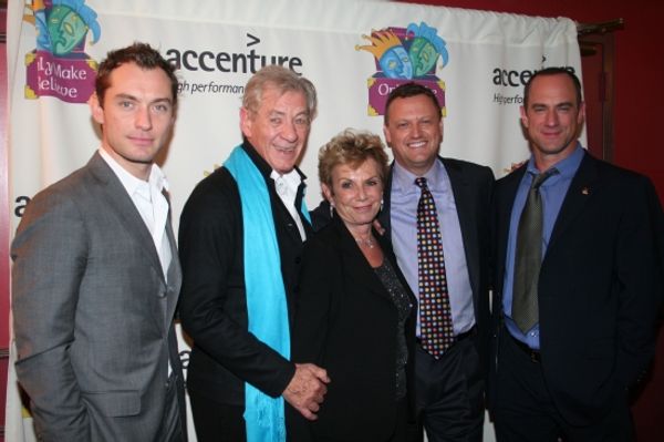 Jude Law, Sir Ian McKellen, Dena Hammerstein, Chris Wearing Photo