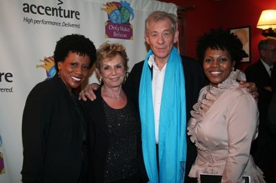 Jacqueline Gregg, Dena Hammerstein, Ian McKellen and Tamela Aldridge Photo