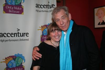 Lee Armitage and Sir Ian McKellen Photo