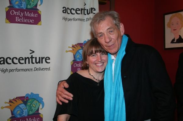Lee Armitage and Sir Ian McKellen Photo