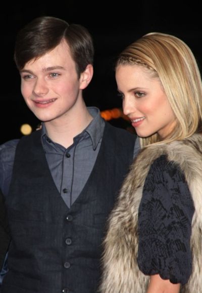 Chris Colfer and Dianna Agron Photo