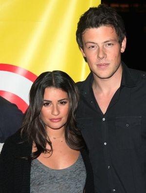 Lea Michele and Cory Monteith @ BroadwayWorld Lea Michele and Cory Monteith Photo