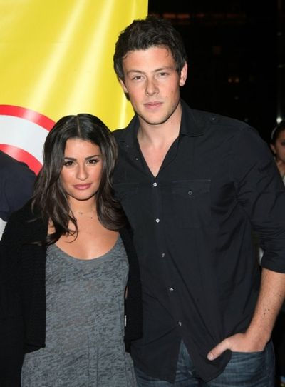 Lea Michele and Cory Monteith Photo