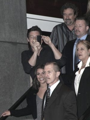 Lea Michele and Cory Monteith @ BroadwayWorld Lea Michele and Cory Monteith Photo