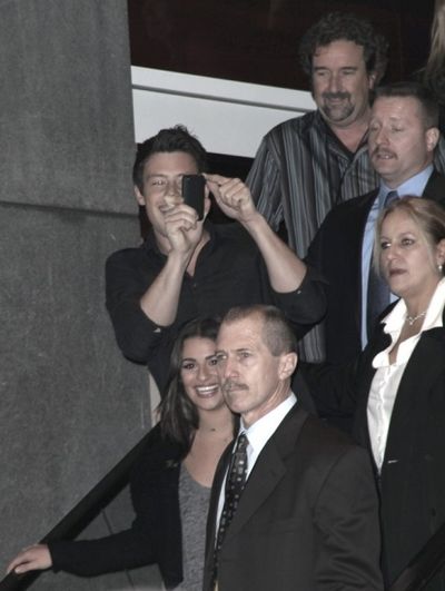 Lea Michele and Cory Monteith Photo