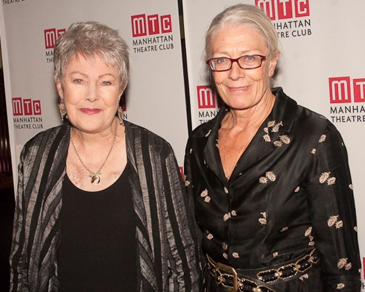 Lynn Redgrave and Vanessa Redgrave at 