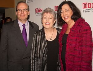 Barry Grove, Lynn Redgrave and Lynne Meadow Photo
