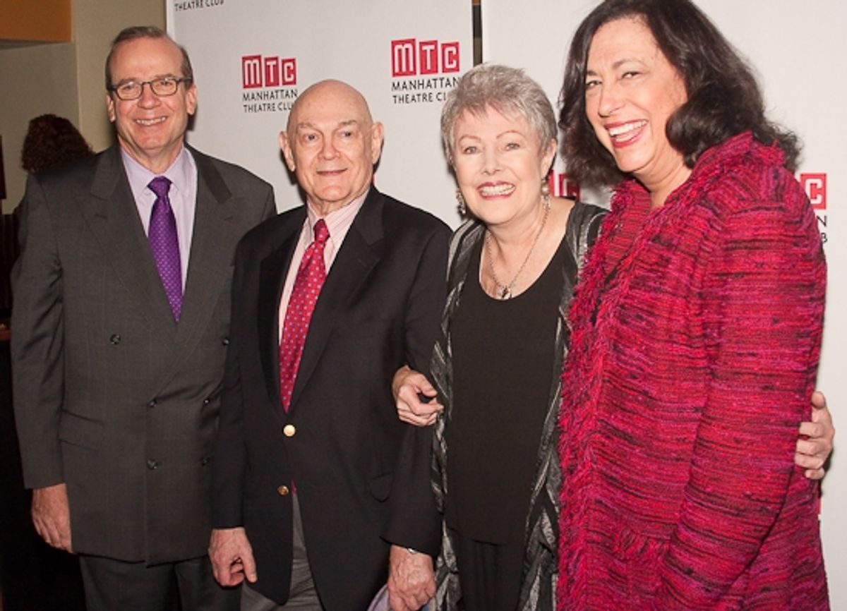 Barry Grove, Joseph Hardy, Lynn Redgrave and Lynne Meadow at 