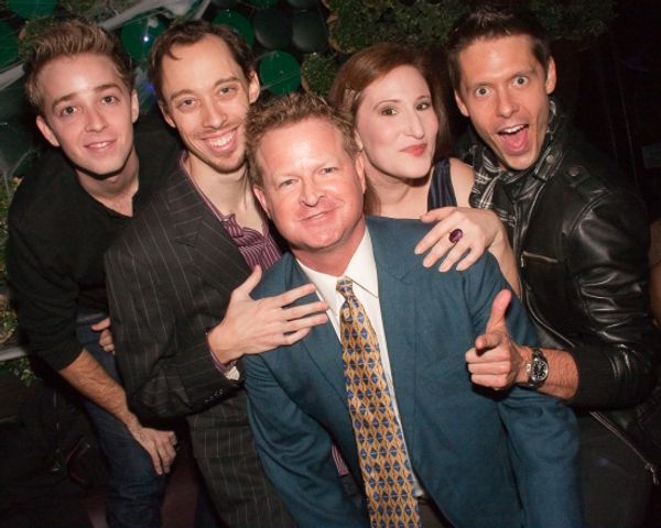 Andrew Shaifer with Cast Members Alex Anfanger, Kevin Thomas Collins, Maia Madison an Photo