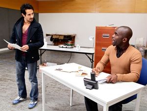 Abhin Galeya and Jimmy Akingbola Photo