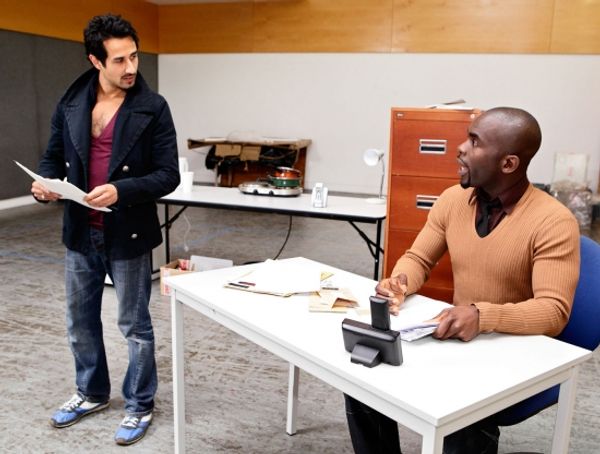 Abhin Galeya and Jimmy Akingbola Photo
