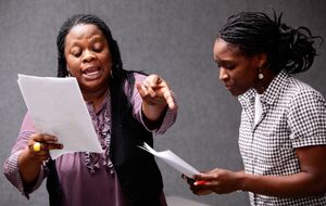 Cecilia Noble and Sharon Duncan-Brewster Photo