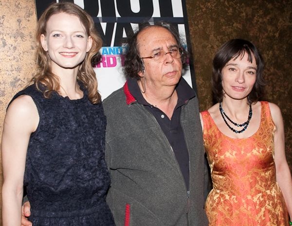 Alenka Kraigher, Richard Foreman, and Elina L????wensohn Photo