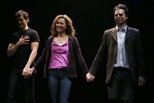 Mark-Paul Gosselaar, Julie White and Justin Kirk @ BroadwayWorld Mark-Paul Gosselaar, Julie White and Justin Kirk Photo