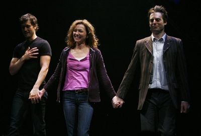 Mark-Paul Gosselaar, Julie White and Justin Kirk Photo