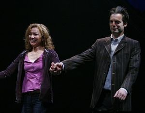 Julie White and Justin Kirk @ BroadwayWorld Julie White and Justin Kirk Photo