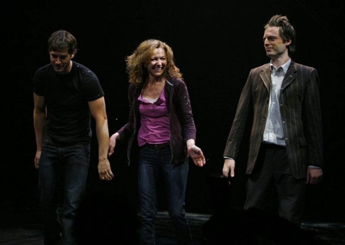 Mark-Paul Gosselaar, Julie White and Justin Kirk at 