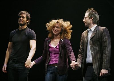 Mark-Paul Gosselaar, Julie White and Justin Kirk Photo