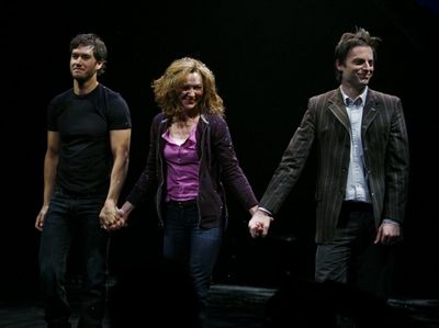 Mark-Paul Gosselaar, Julie White and Justin Kirk Photo